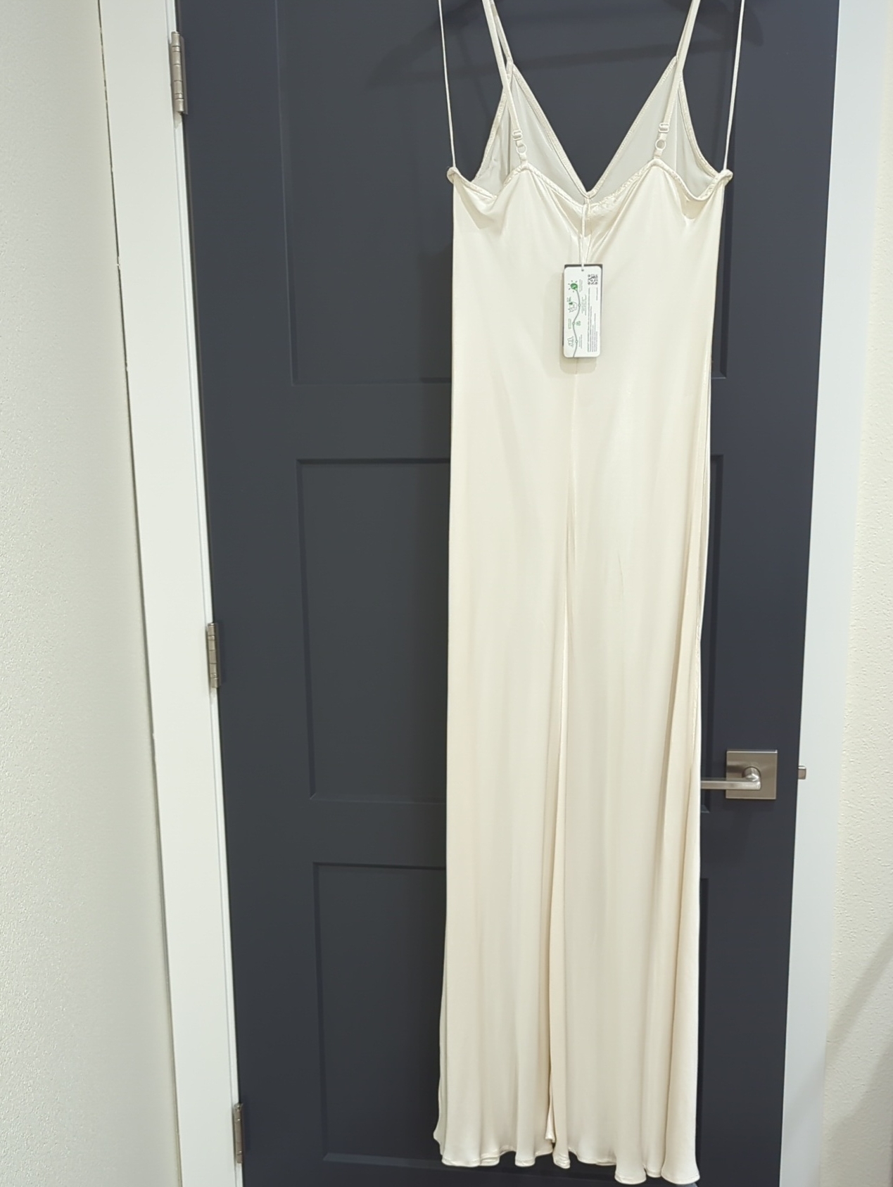 Nwt Ghost London Eden Maxi Slip Dress L — image 6 of 8